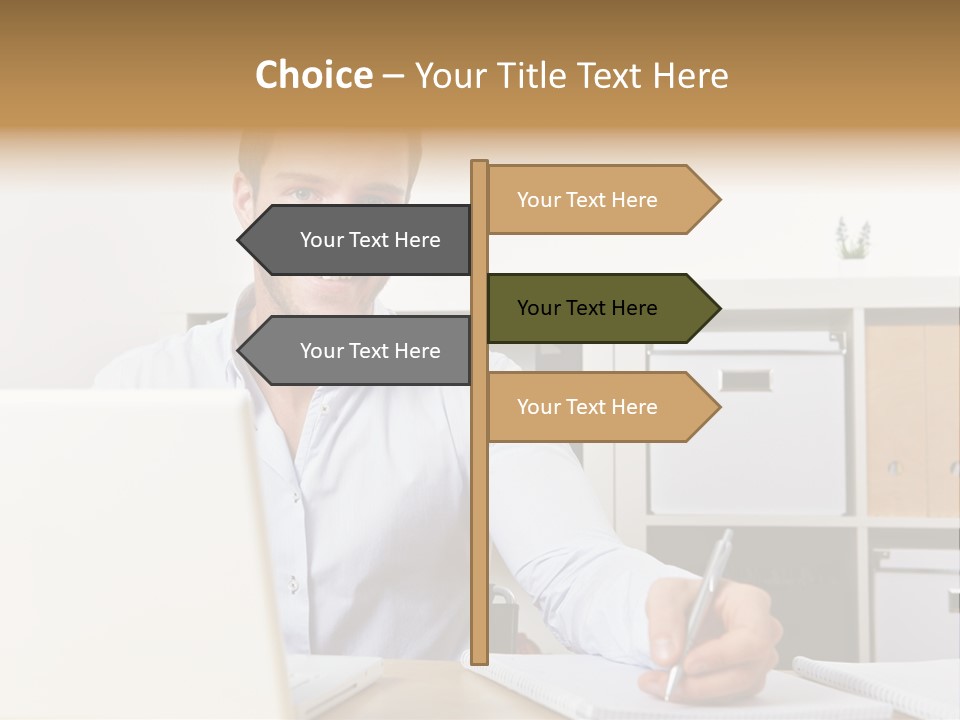 Learn Notepad Table PowerPoint Template