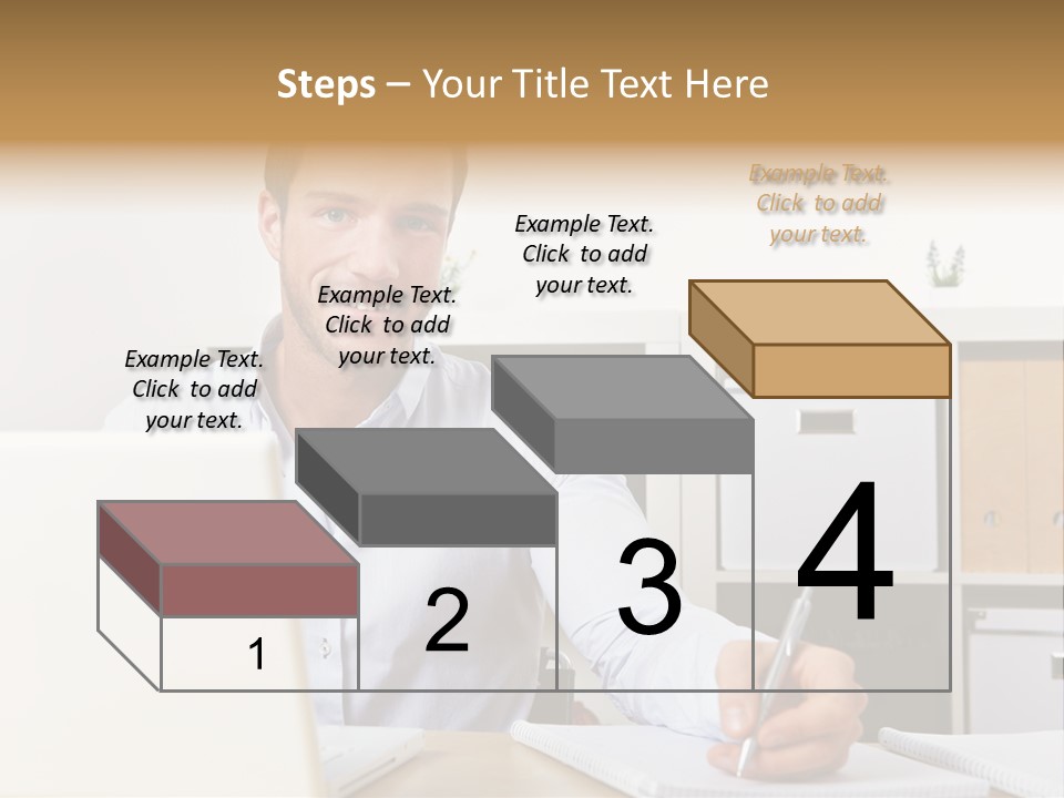 Learn Notepad Table PowerPoint Template