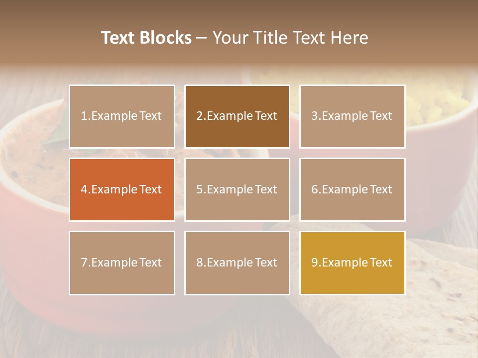 Kashmir Madras Banana Leaf PowerPoint Template