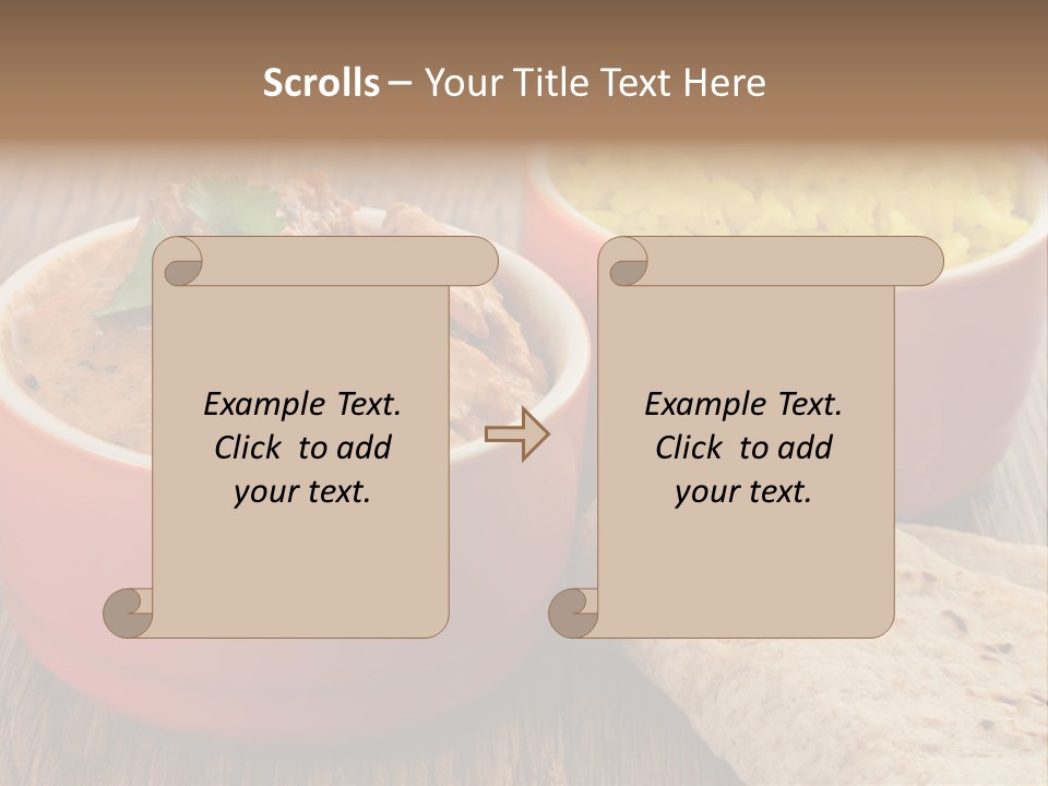 Kashmir Madras Banana Leaf PowerPoint Template