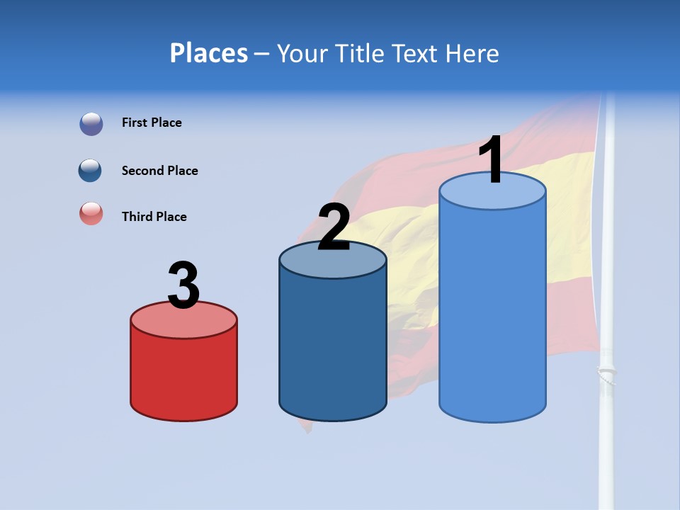 Government Spanish Flag PowerPoint Template