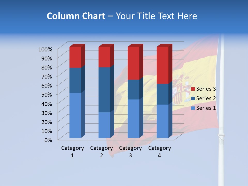 Government Spanish Flag PowerPoint Template
