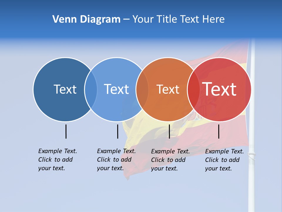 Government Spanish Flag PowerPoint Template