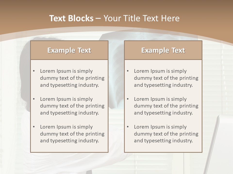 Health People Laboratory PowerPoint Template