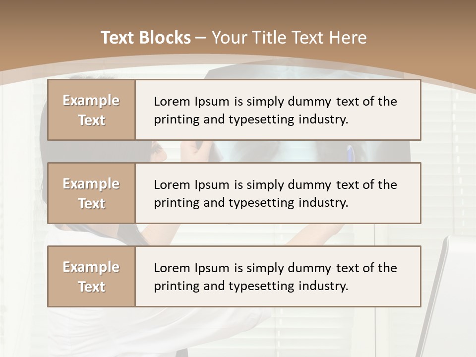 Health People Laboratory PowerPoint Template