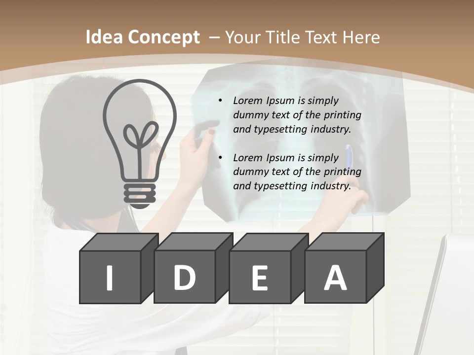 Health People Laboratory PowerPoint Template