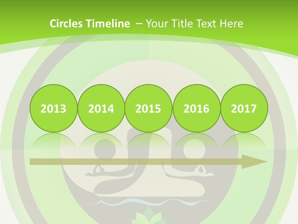 Symbol Logo Zen Lotus PowerPoint Template