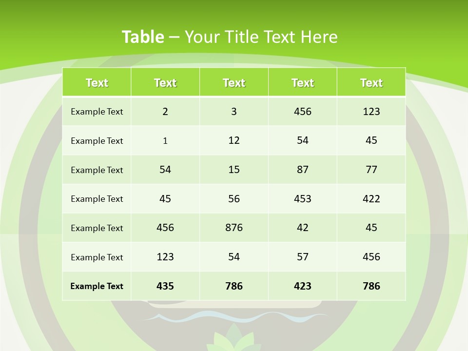 Symbol Logo Zen Lotus PowerPoint Template