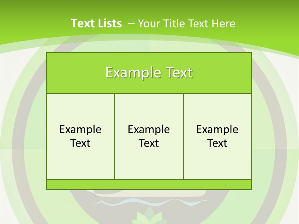 Symbol Logo Zen Lotus PowerPoint Template