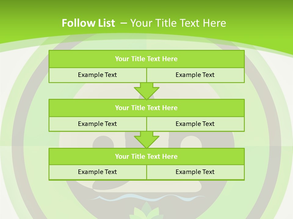 Symbol Logo Zen Lotus PowerPoint Template