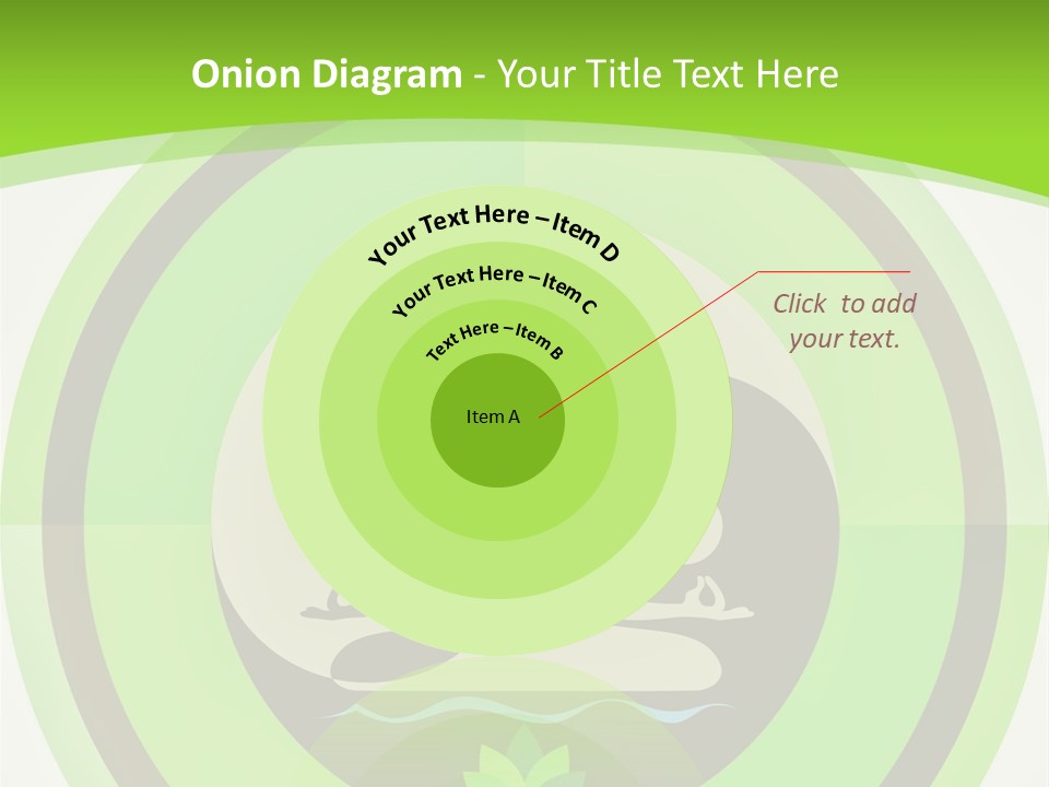 Symbol Logo Zen Lotus PowerPoint Template