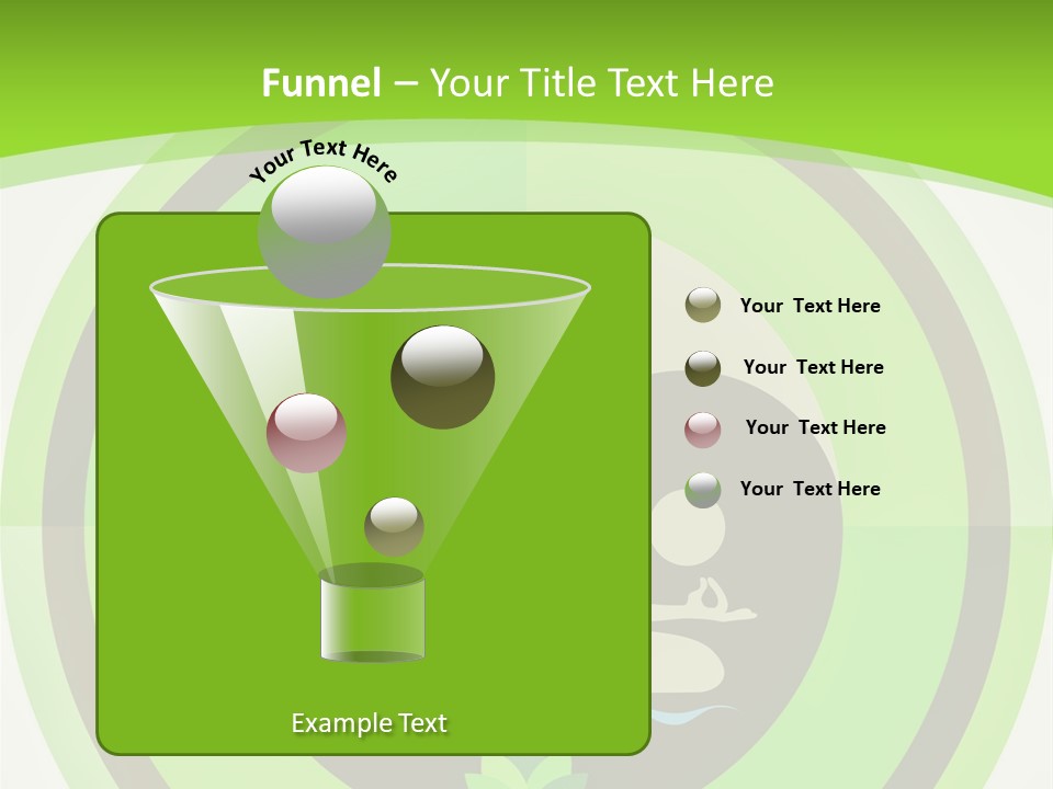 Symbol Logo Zen Lotus PowerPoint Template