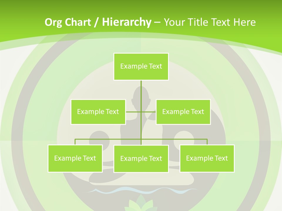 Symbol Logo Zen Lotus PowerPoint Template