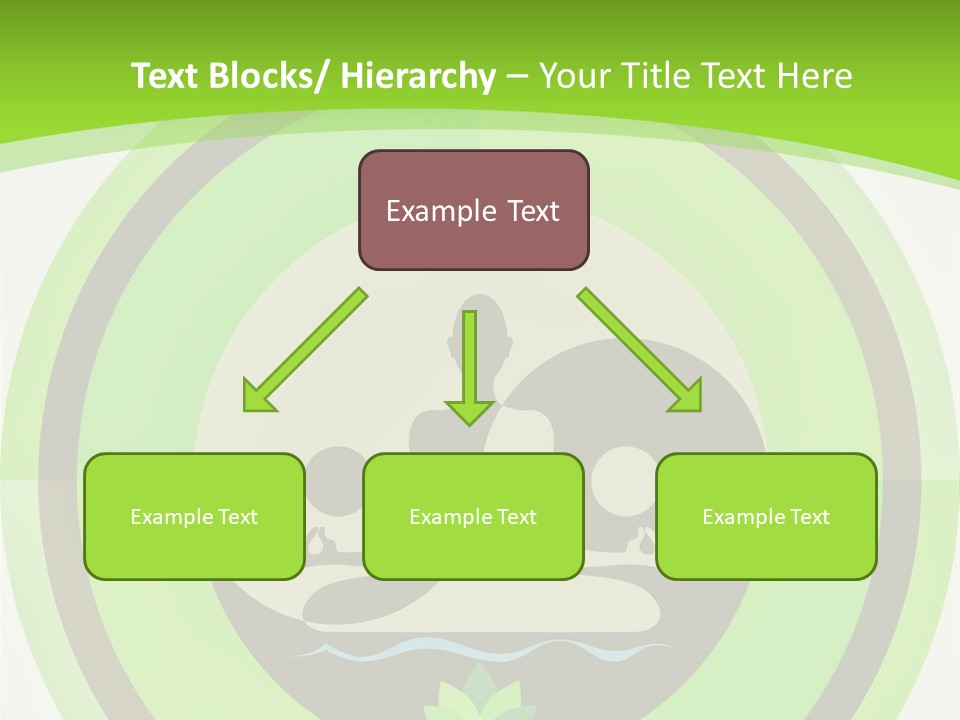 Symbol Logo Zen Lotus PowerPoint Template