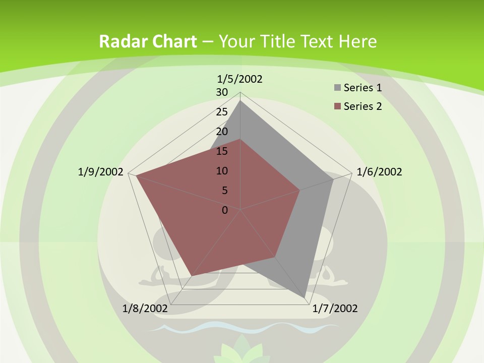 Symbol Logo Zen Lotus PowerPoint Template