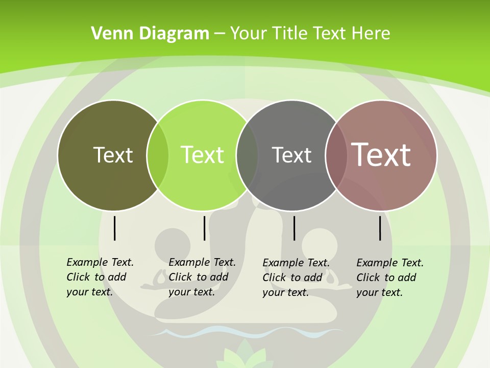 Symbol Logo Zen Lotus PowerPoint Template
