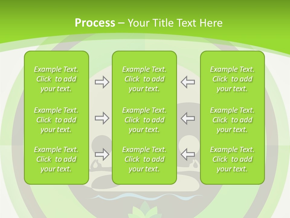 Symbol Logo Zen Lotus PowerPoint Template
