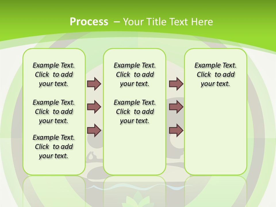 Symbol Logo Zen Lotus PowerPoint Template