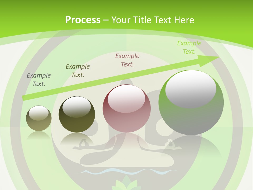 Symbol Logo Zen Lotus PowerPoint Template