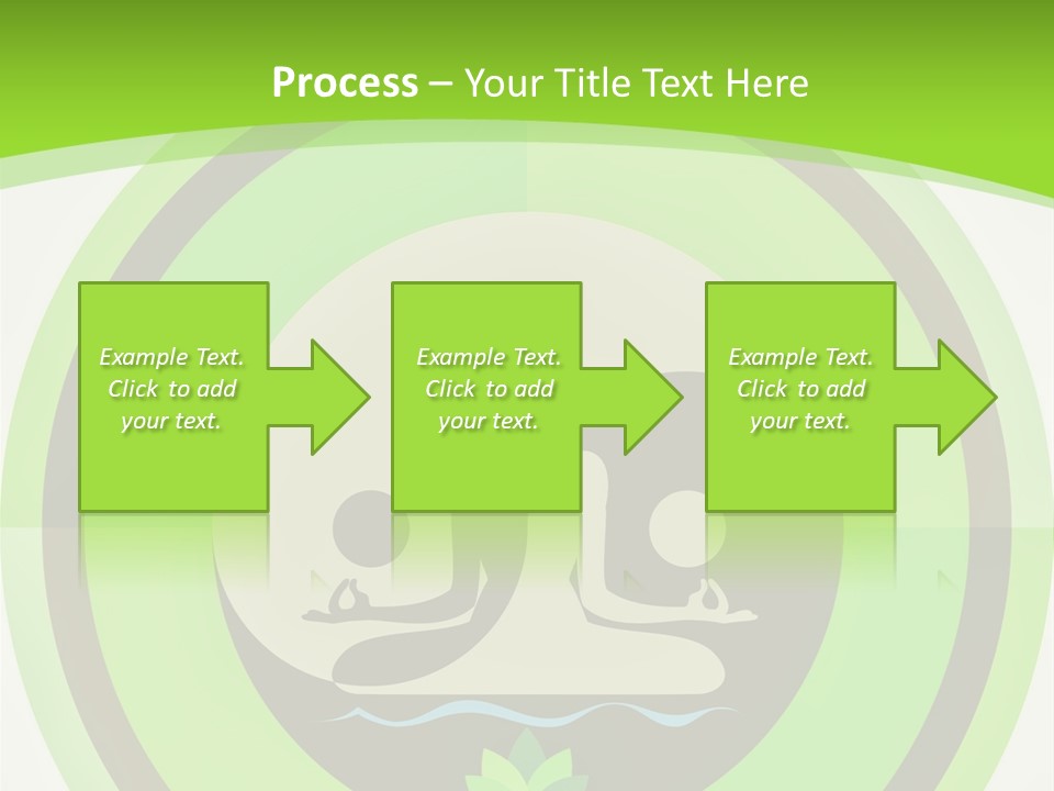 Symbol Logo Zen Lotus PowerPoint Template