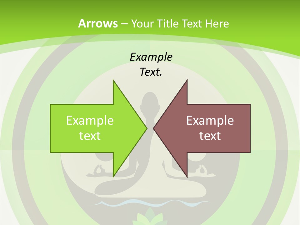 Symbol Logo Zen Lotus PowerPoint Template