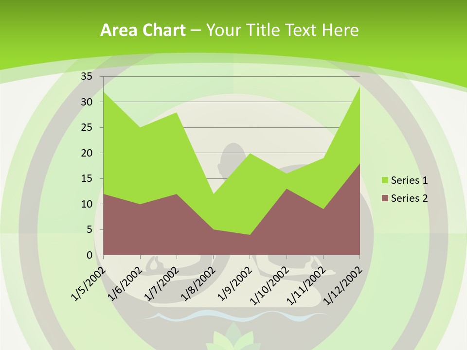 Symbol Logo Zen Lotus PowerPoint Template