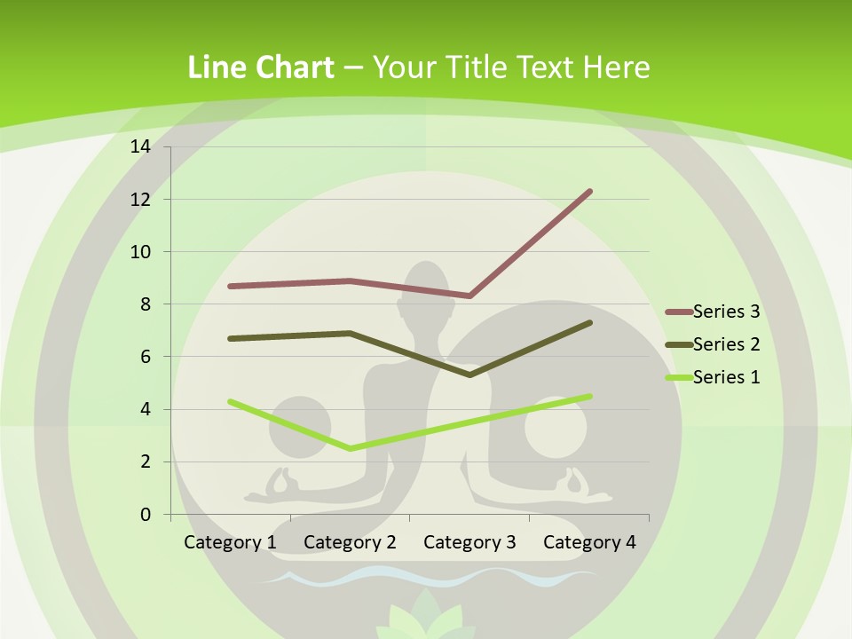 Symbol Logo Zen Lotus PowerPoint Template