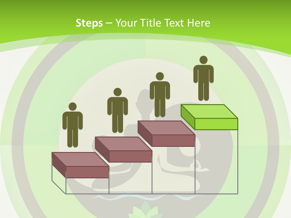 Symbol Logo Zen Lotus PowerPoint Template