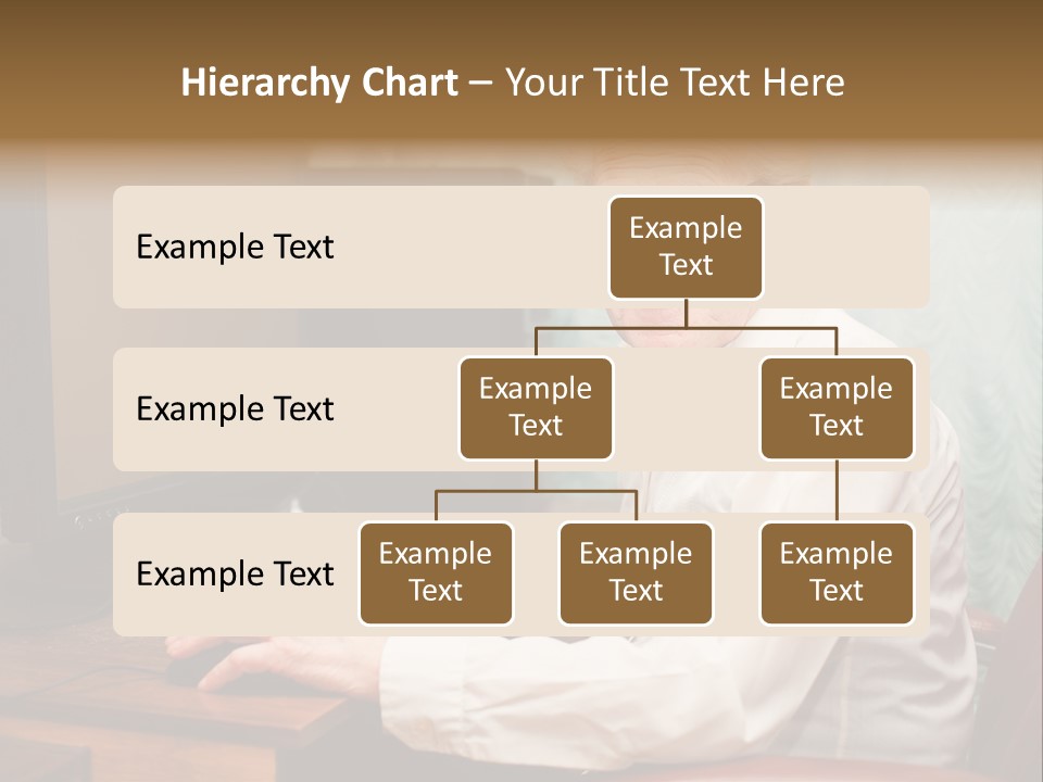 Man Retirement Research PowerPoint Template