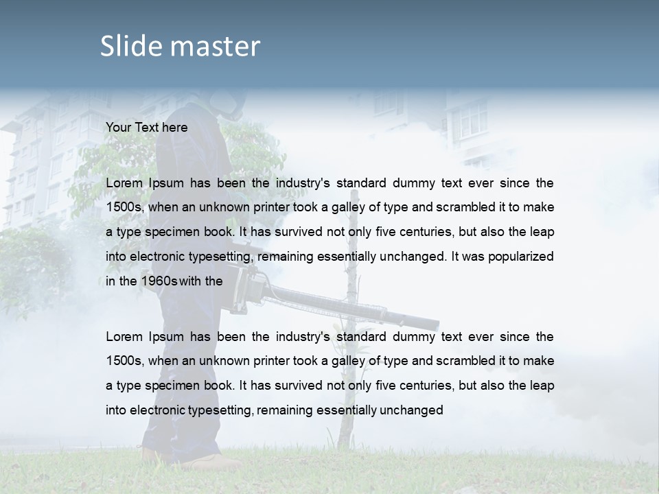 Blood Black Aegypty PowerPoint Template