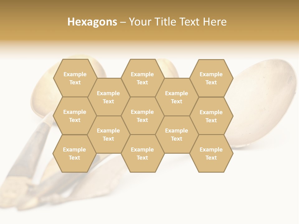 Silverware Dining Isolated PowerPoint Template