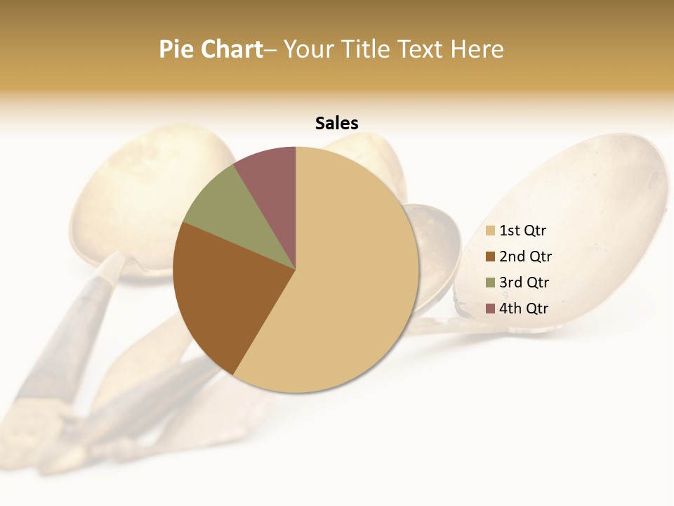 Silverware Dining Isolated PowerPoint Template