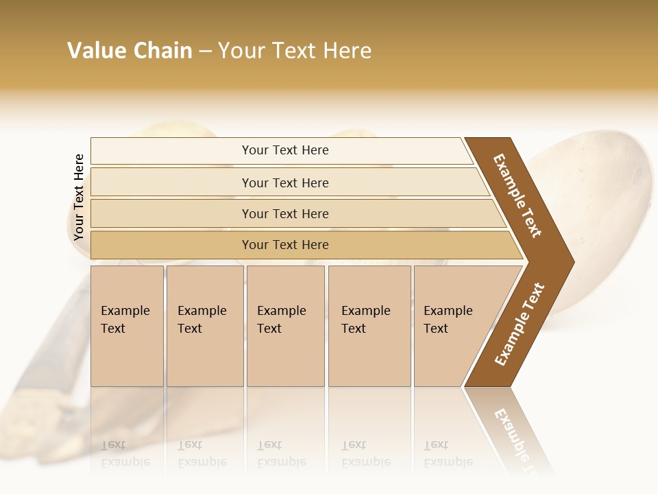 Silverware Dining Isolated PowerPoint Template
