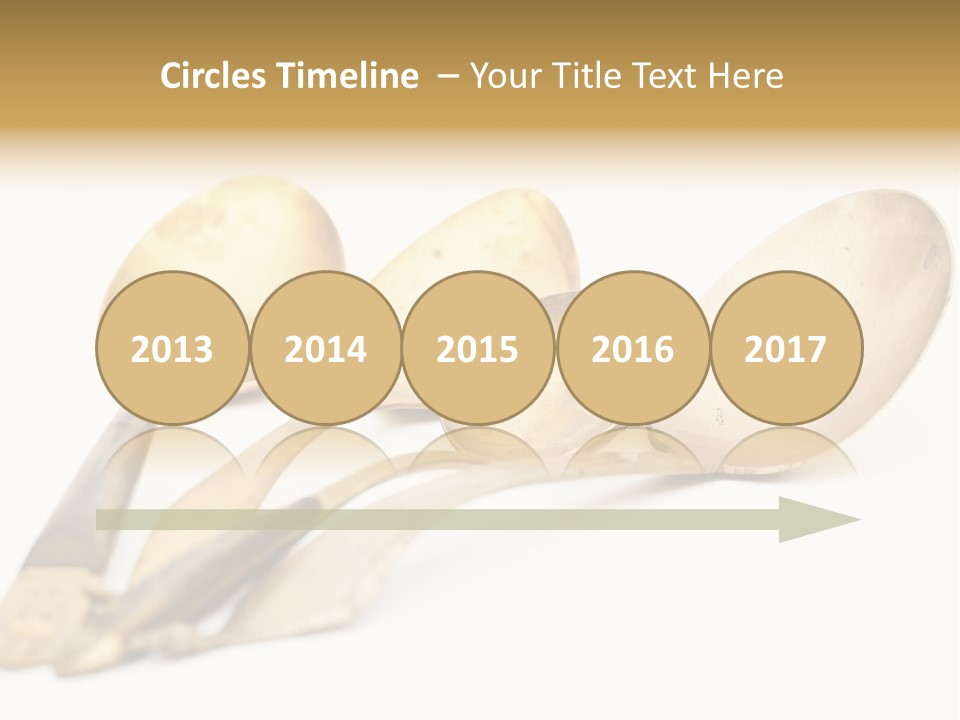 Silverware Dining Isolated PowerPoint Template