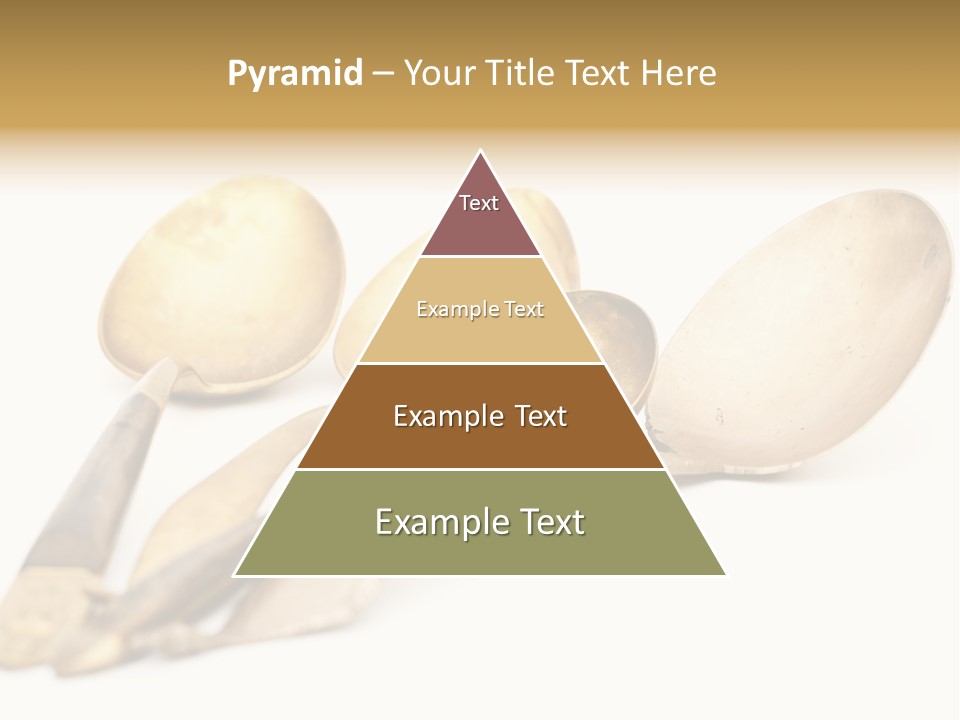 Silverware Dining Isolated PowerPoint Template