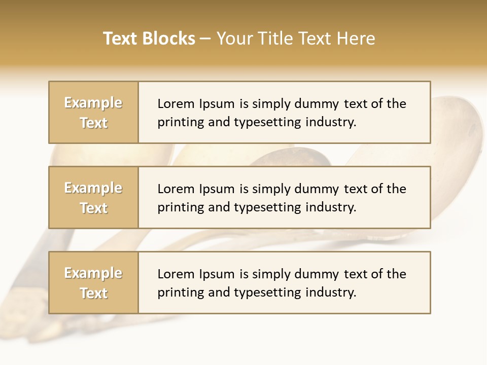 Silverware Dining Isolated PowerPoint Template