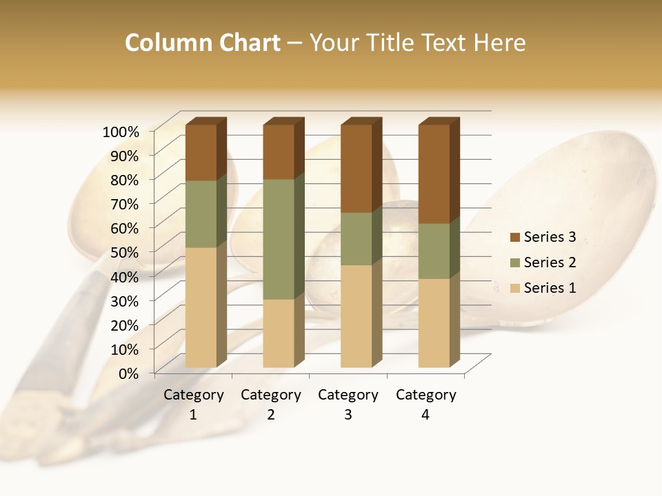 Silverware Dining Isolated PowerPoint Template