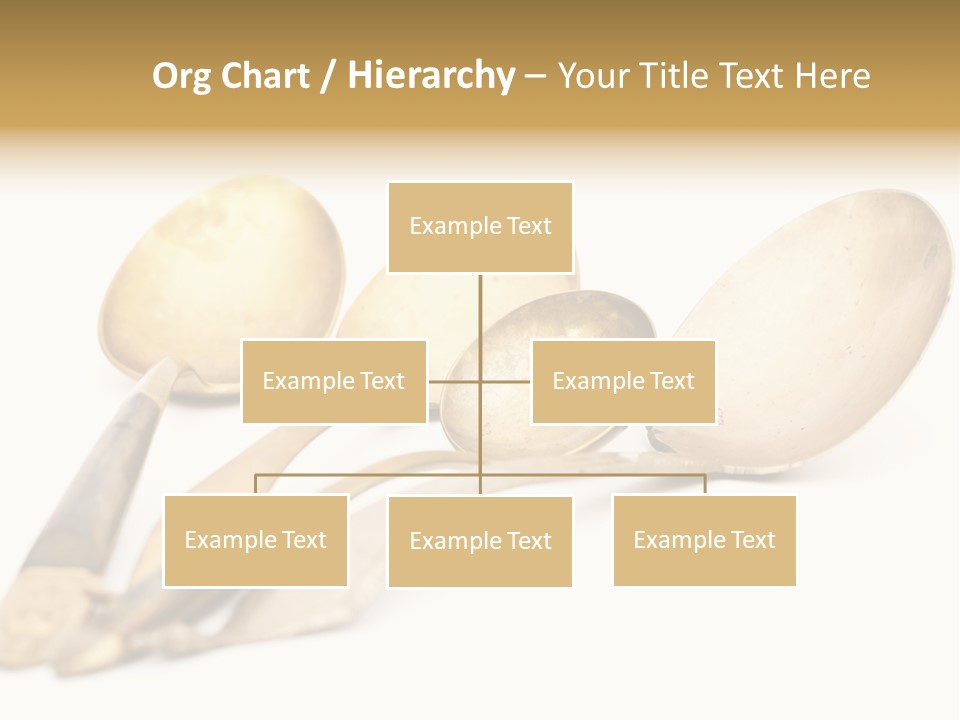 Silverware Dining Isolated PowerPoint Template