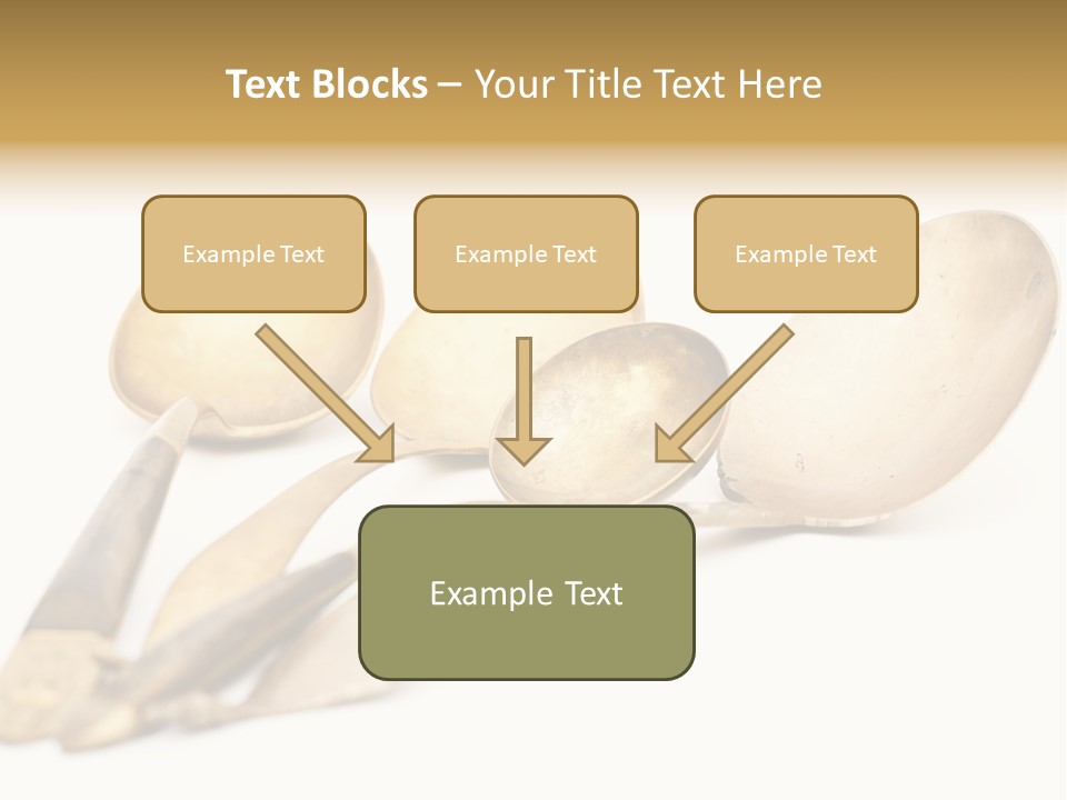 Silverware Dining Isolated PowerPoint Template