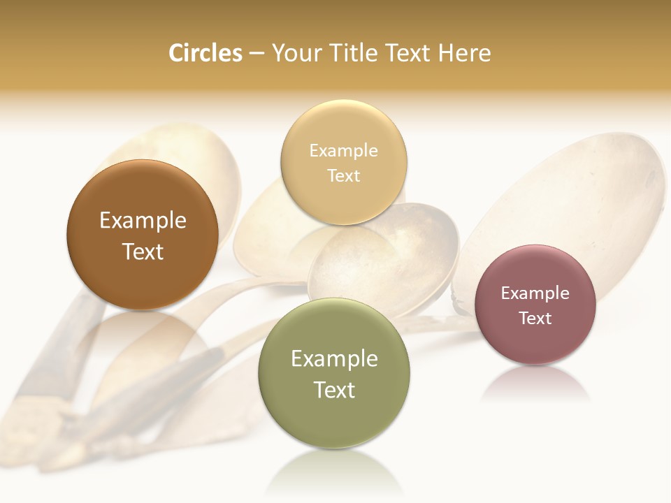 Silverware Dining Isolated PowerPoint Template