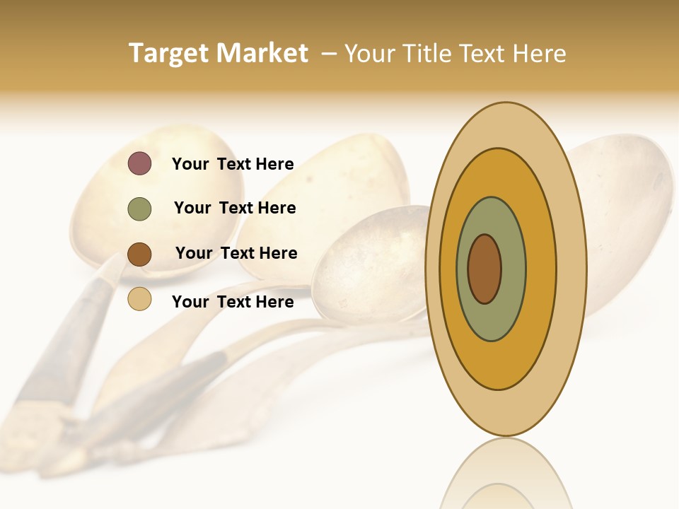 Silverware Dining Isolated PowerPoint Template