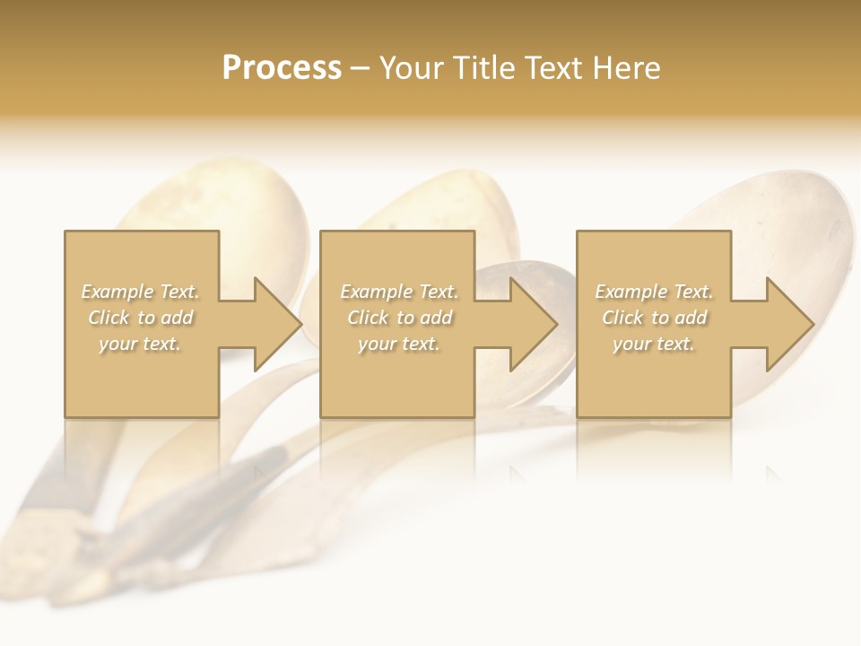 Silverware Dining Isolated PowerPoint Template