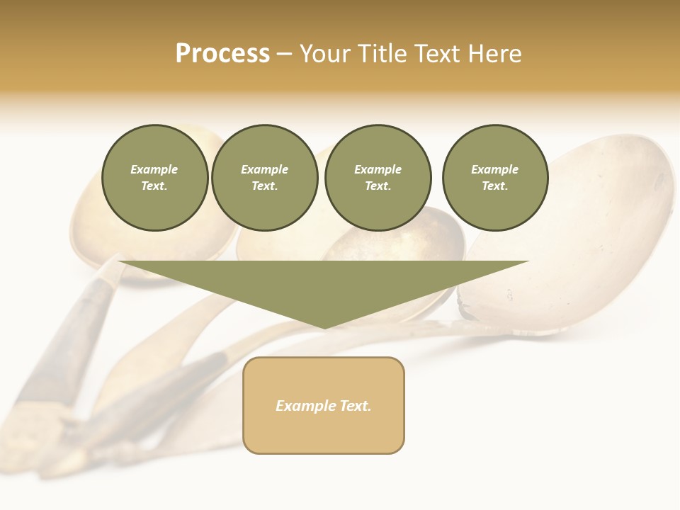 Silverware Dining Isolated PowerPoint Template