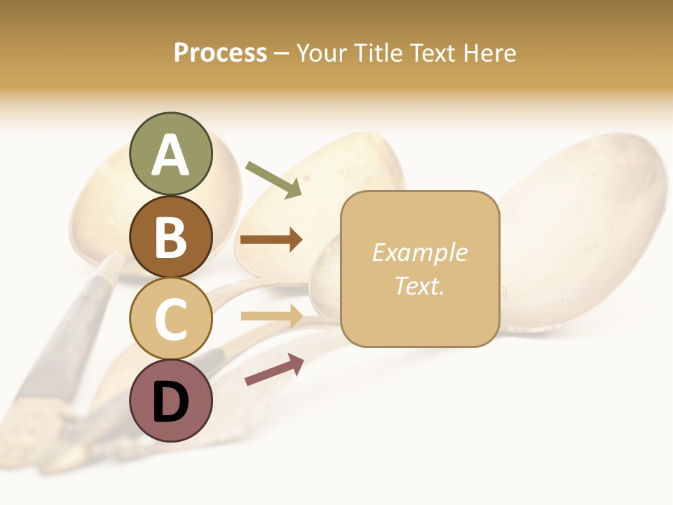 Silverware Dining Isolated PowerPoint Template