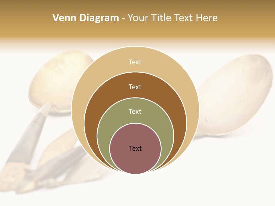 Silverware Dining Isolated PowerPoint Template