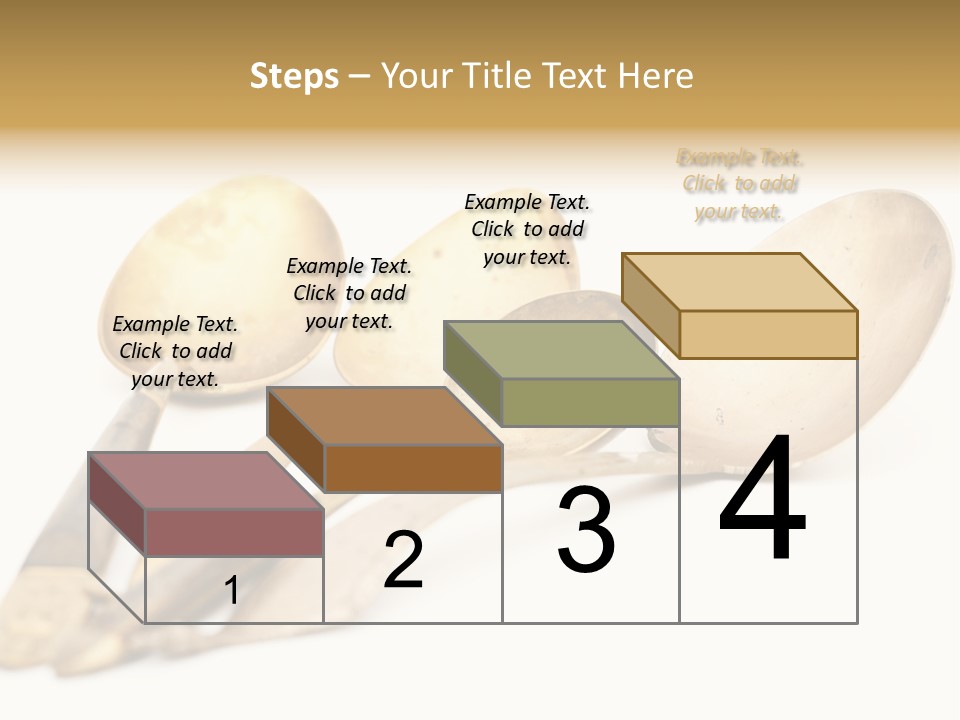 Silverware Dining Isolated PowerPoint Template