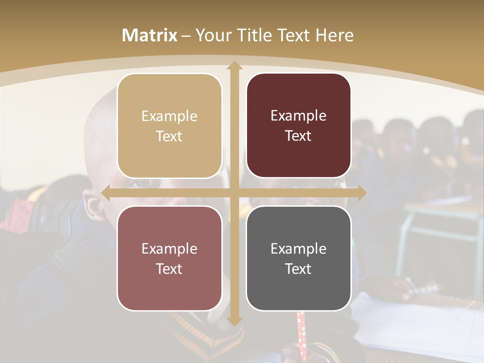 Race Poverty Young PowerPoint Template