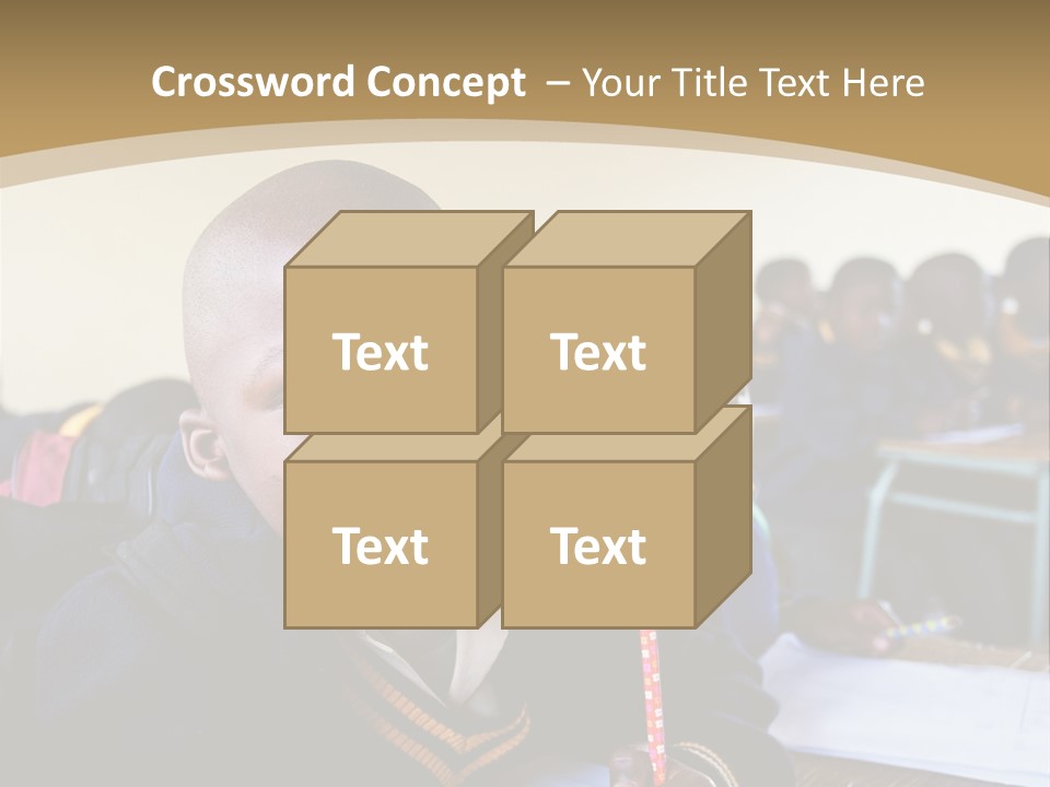 Race Poverty Young PowerPoint Template