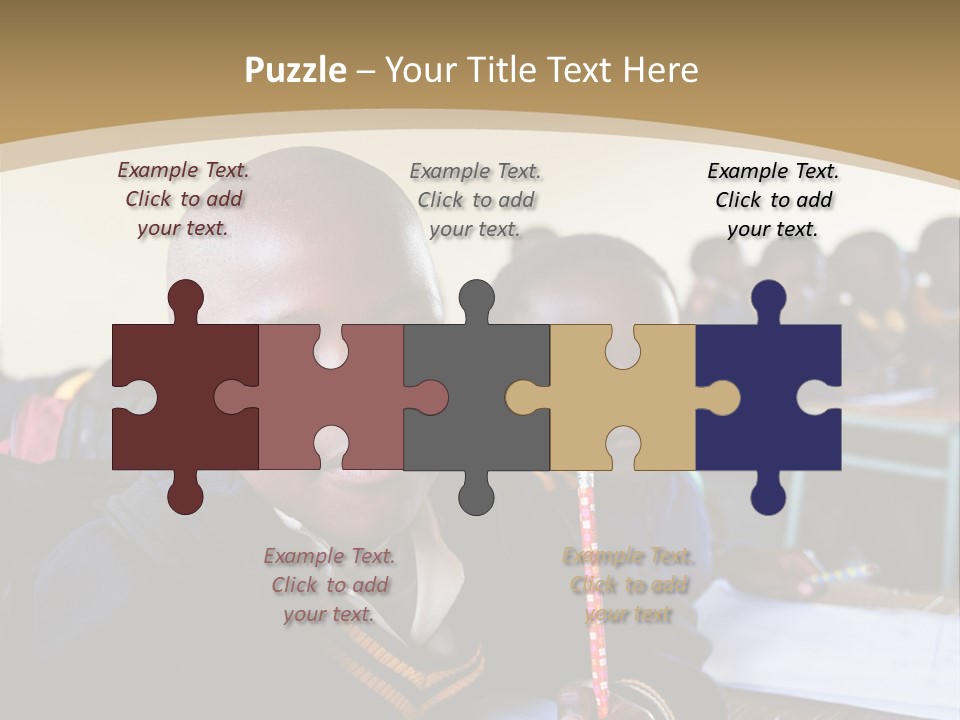 Race Poverty Young PowerPoint Template