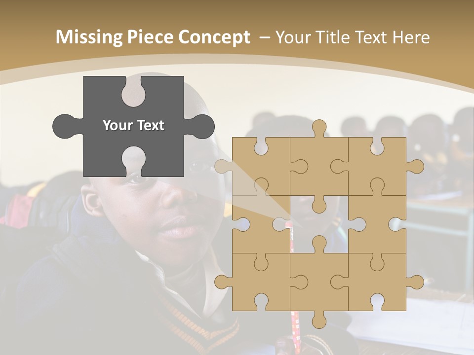 Race Poverty Young PowerPoint Template